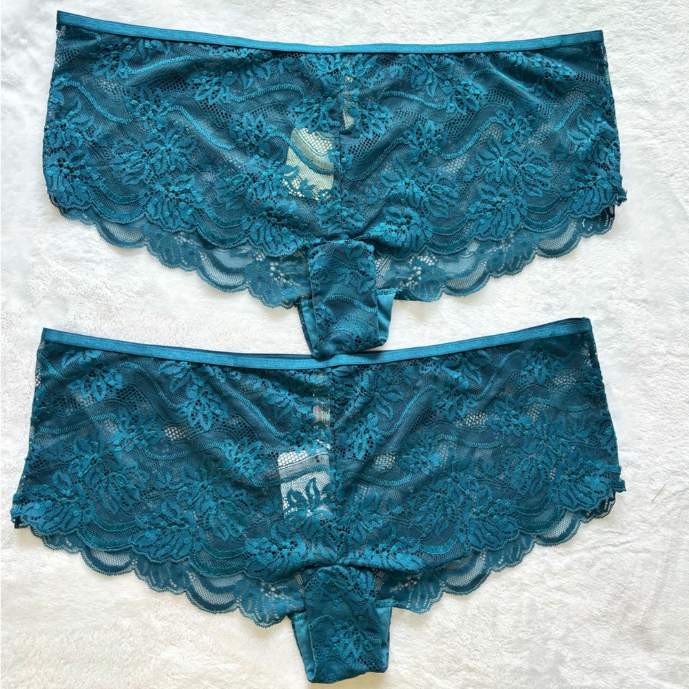 FREE PEOPLE Intimates Last Dance 2-Pair Lace Briefs--XL (16/18)